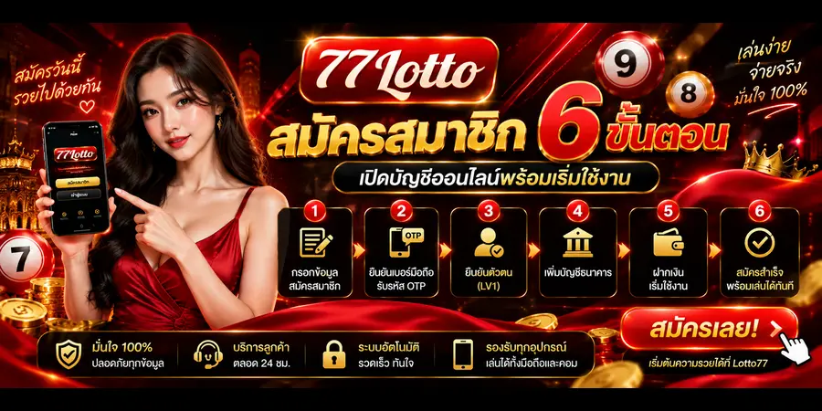 LOTTO77 สมัครสมาชิก